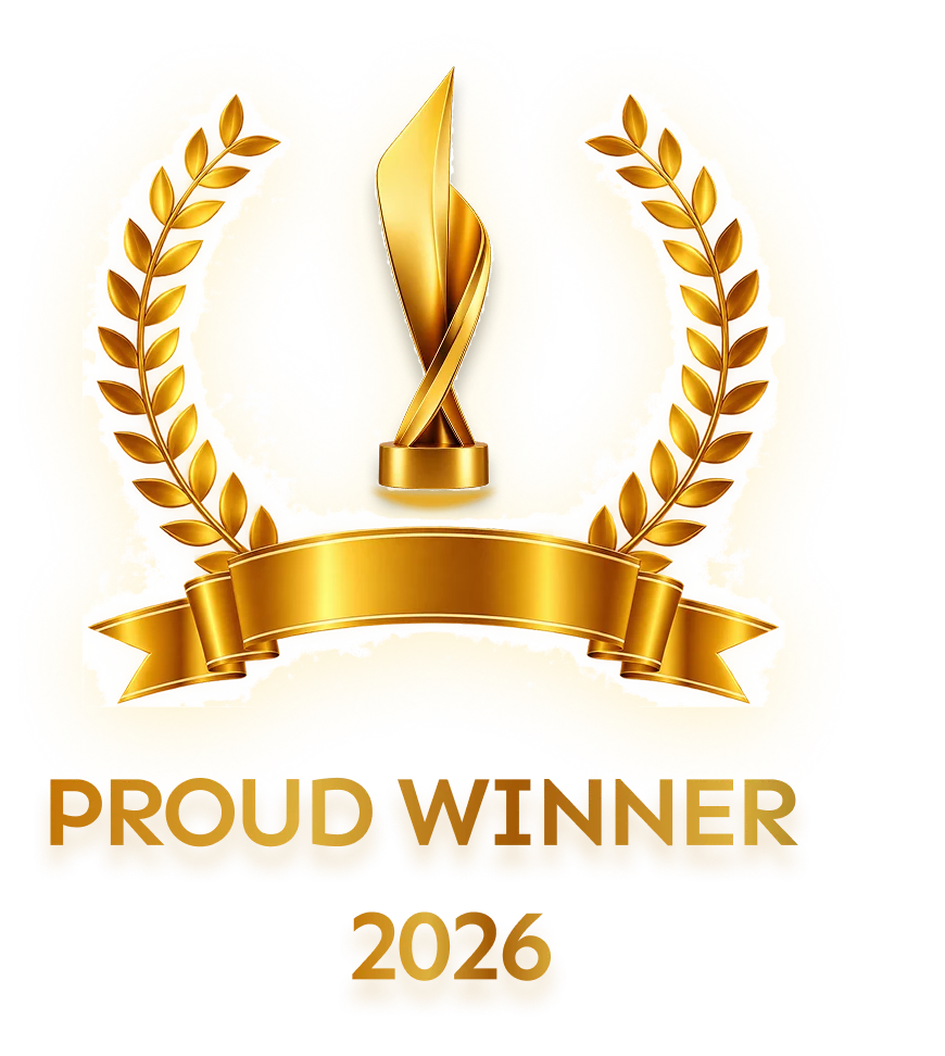 Proud Nominee 2026 badge